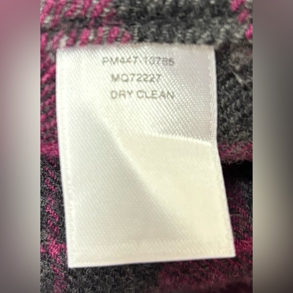 Country Clothes by Pendleton 100% Virgin Wool button-down shirt Size M Petite - Picture 5 of 6